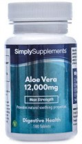Aloe Vera 12,000mg Extra Fuerte | Efectos calmantes para mejorar la digestión