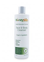 Honeyskin Organics Suave Hidratante Orgánico Detegernte Cara y Cuerpo (473 ml) Psoriasis